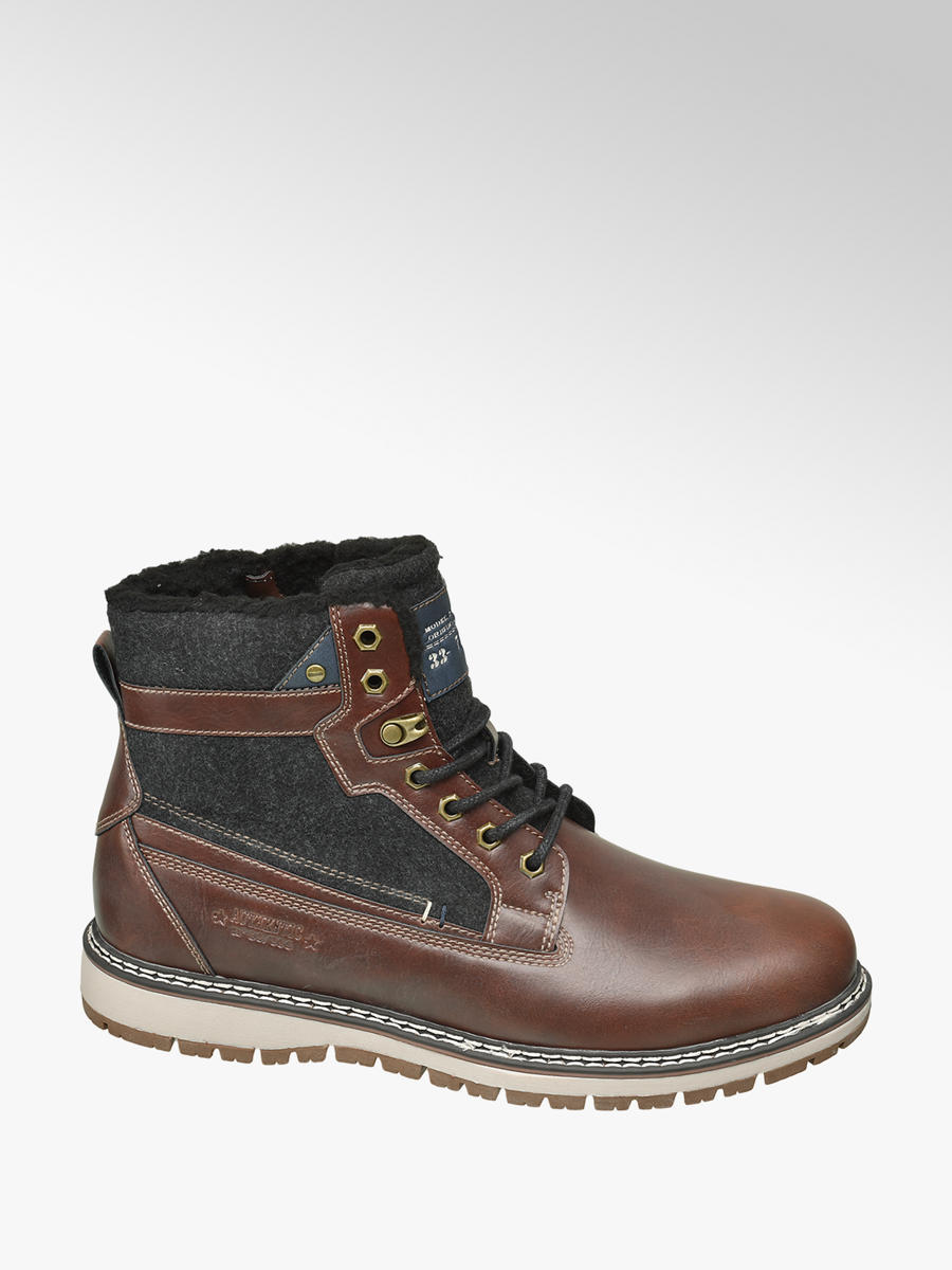 Herren Boots, gefüttert, gold, 42 Herren Boots, gefüttert, gold, 42